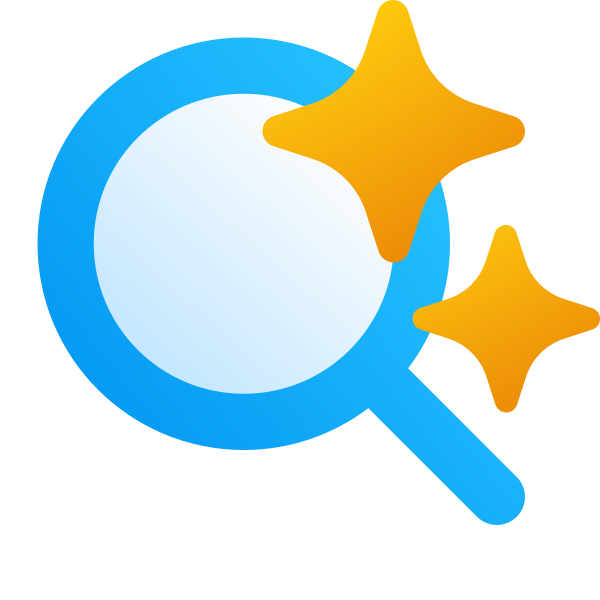 Ic Fluent Search Sparkle 16 Color
