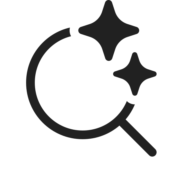 Ic Fluent Search Sparkle 20 Regular