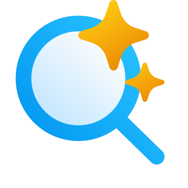 Ic Fluent Search Sparkle 24 Color