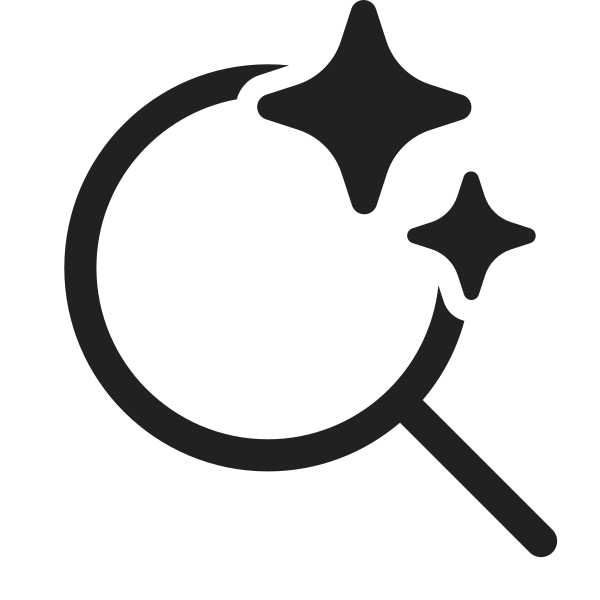 Ic Fluent Search Sparkle 28 Regular