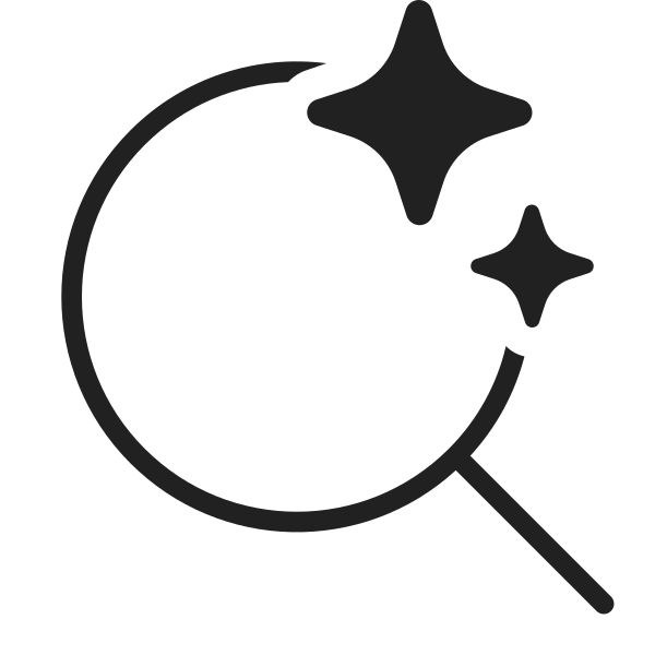 Ic Fluent Search Sparkle 32 Light