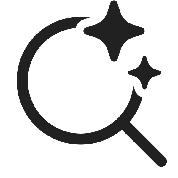 Ic Fluent Search Sparkle 32 Regular
