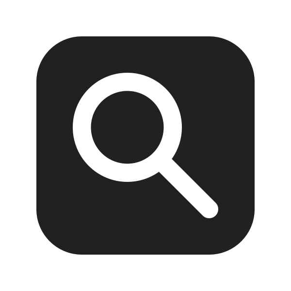 Ic Fluent Search Square 16 Filled