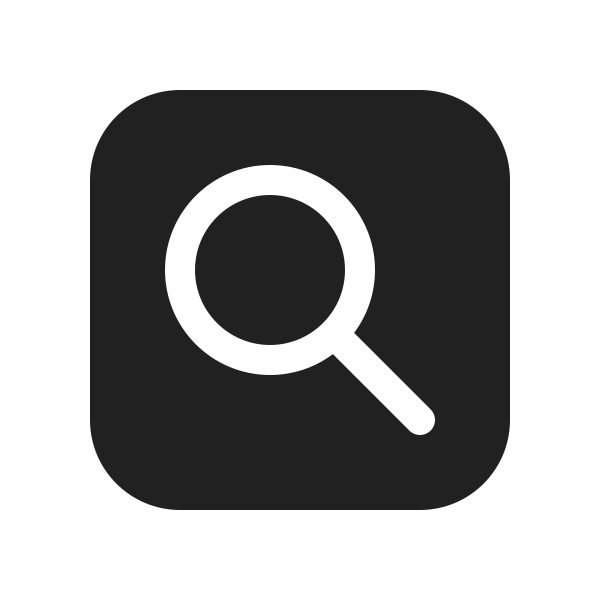 Ic Fluent Search Square 20 Filled