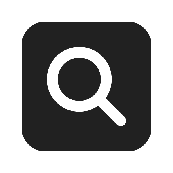 Ic Fluent Search Square 24 Filled