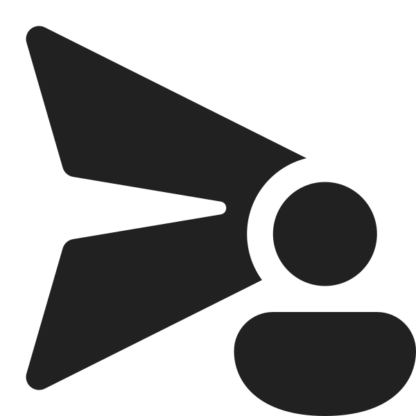 Ic Fluent Send Person 16 Filled