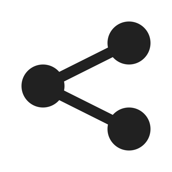 Ic Fluent Share Android 16 Filled