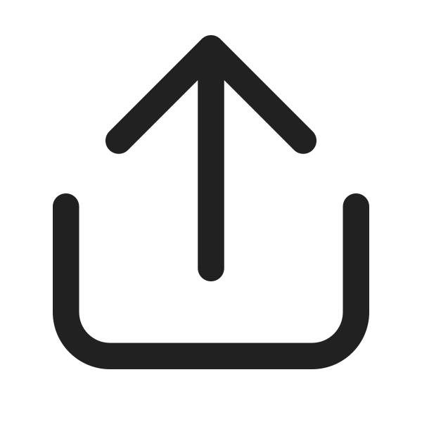 Ic Fluent Share Ios 24 Regular