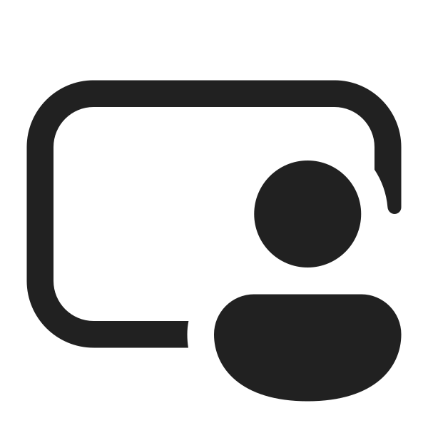 Ic Fluent Share Screen Person 16 Regular