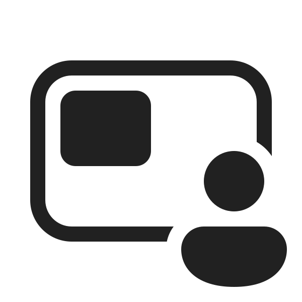 Ic Fluent Share Screen Person Overlay 20 Regular