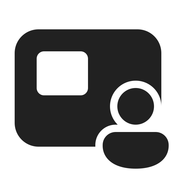 Ic Fluent Share Screen Person Overlay 24 Filled