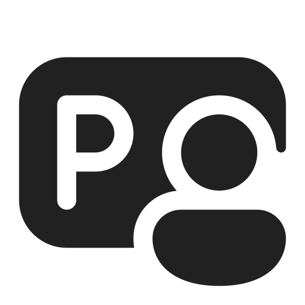 Ic Fluent Share Screen Person P 16 Filled