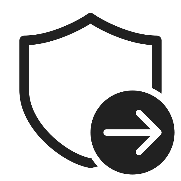 Ic Fluent Shield Arrow Right 28 Regular