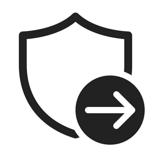 Ic Fluent Shield Arrow Right 48 Regular