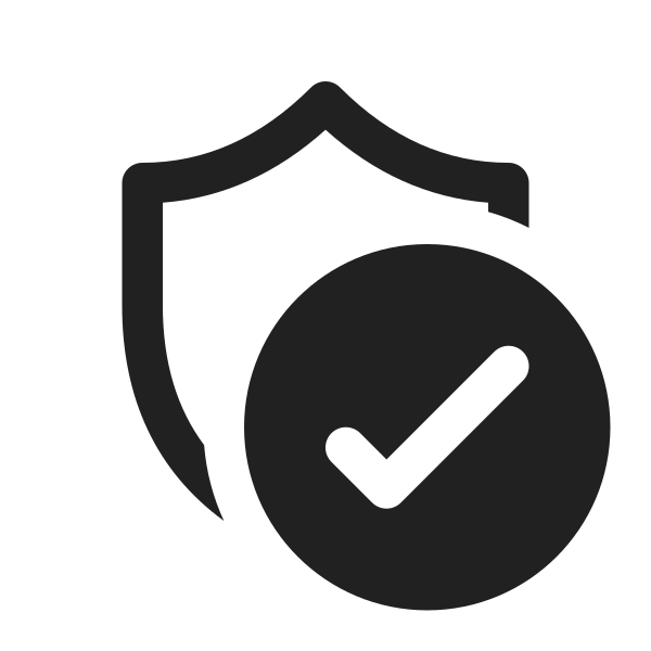 Ic Fluent Shield Checkmark 16 Regular