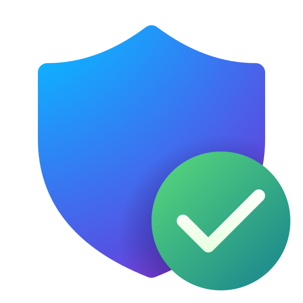 Ic Fluent Shield Checkmark 24 Color