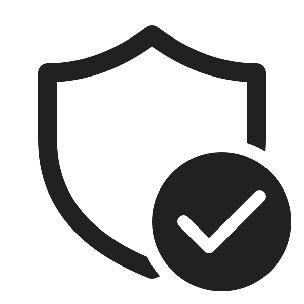 Ic Fluent Shield Checkmark 24 Regular