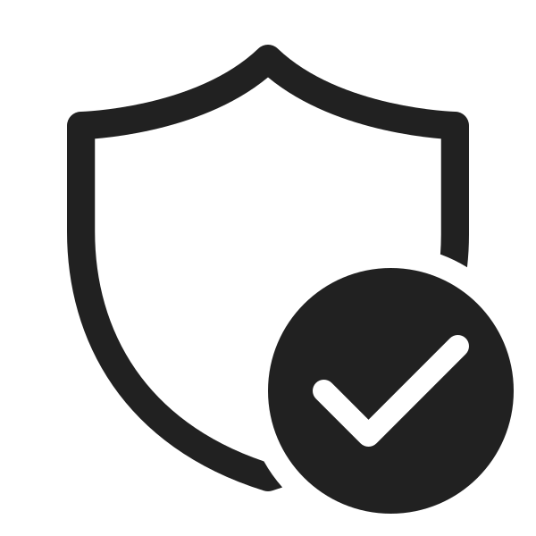 Ic Fluent Shield Checkmark 48 Regular