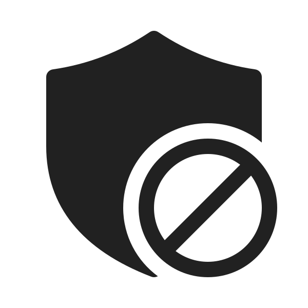 Ic Fluent Shield Prohibited 20 Filled