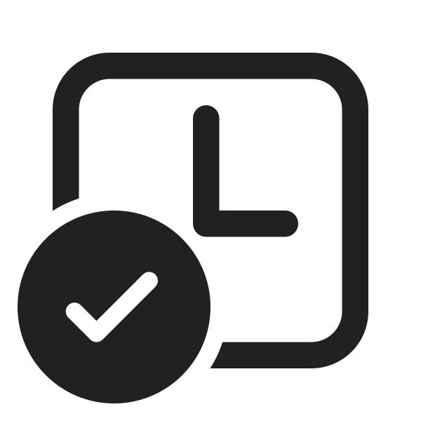 Ic Fluent Shifts Checkmark 24 Regular