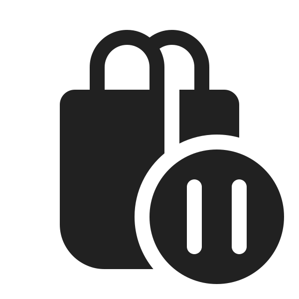 Ic Fluent Shopping Bag Pause 20 Filled