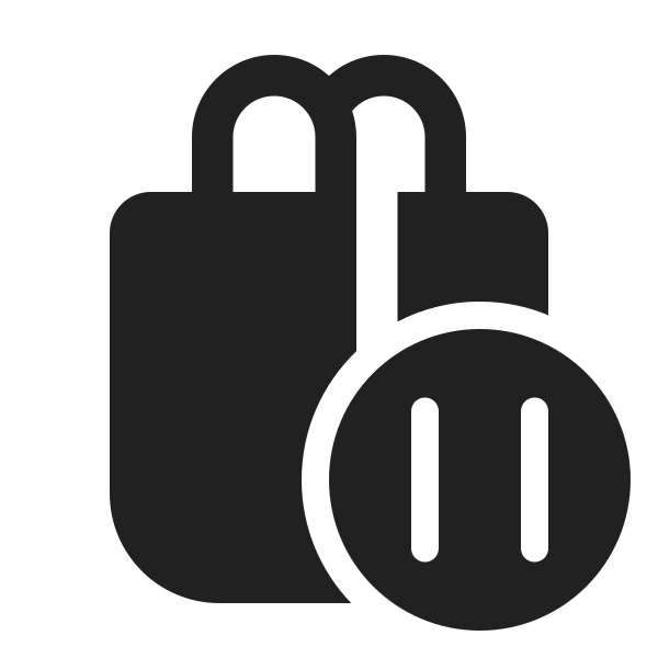 Ic Fluent Shopping Bag Pause 24 Filled