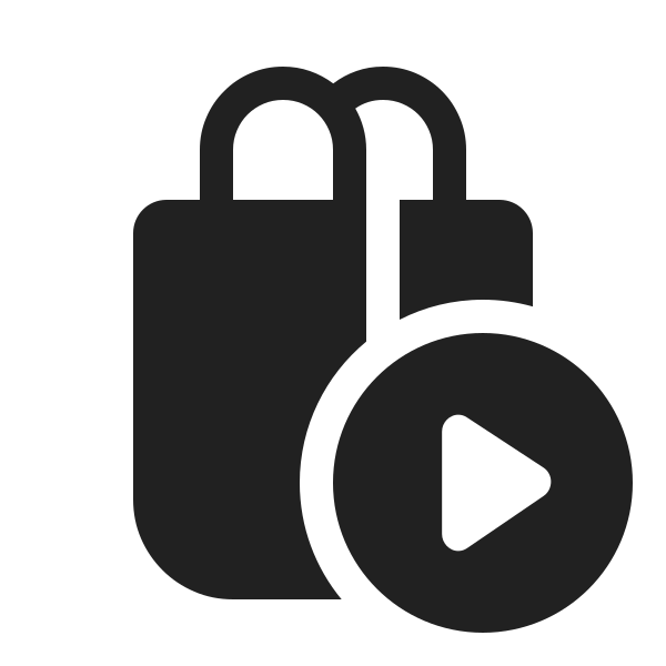 Ic Fluent Shopping Bag Play 20 Filled