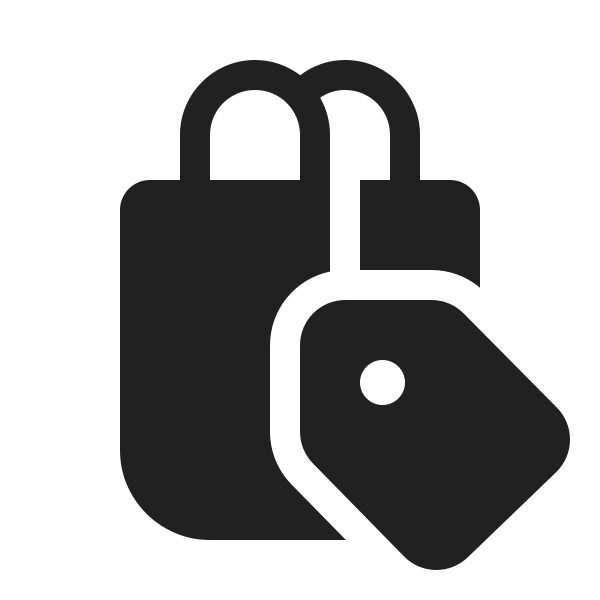 Ic Fluent Shopping Bag Tag 20 Filled