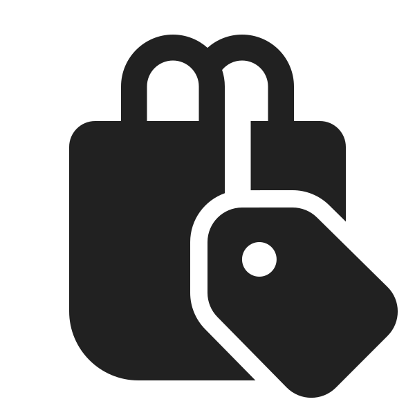 Ic Fluent Shopping Bag Tag 24 Filled
