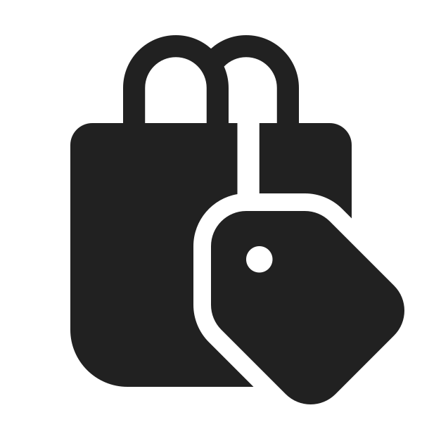 Ic Fluent Shopping Bag Tag 48 Filled