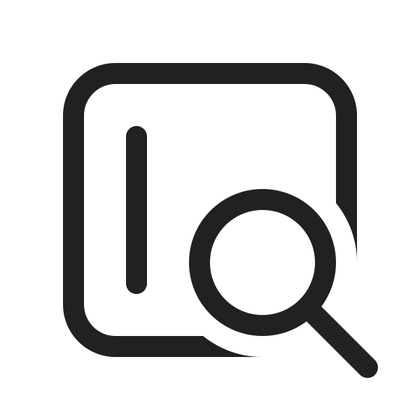 Ic Fluent Sidebar Search 20 Regular Rtl