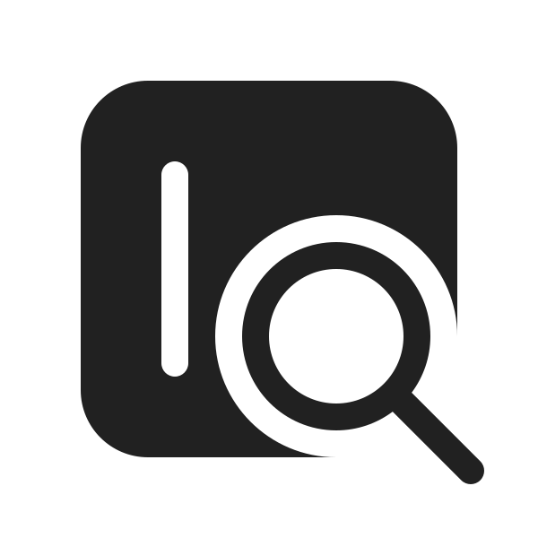 Ic Fluent Sidebar Search Rtl 20 Filled