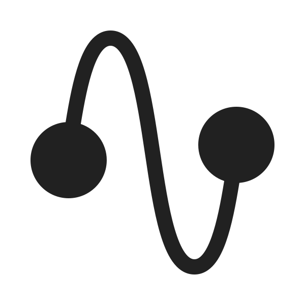 Ic Fluent Sine Wave Dots 20 Filled