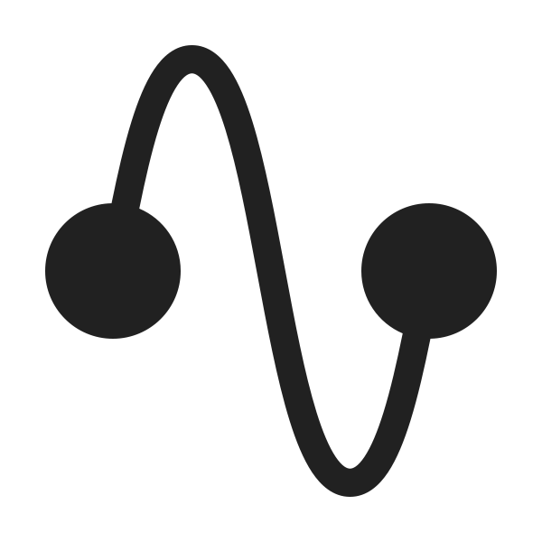 Ic Fluent Sine Wave Dots 48 Filled