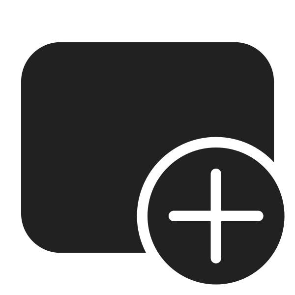 Ic Fluent Slide Add 28 Filled