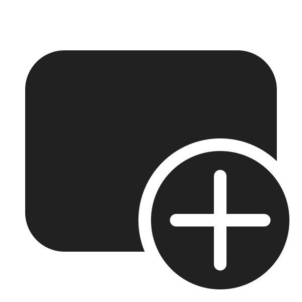 Ic Fluent Slide Add 48 Filled