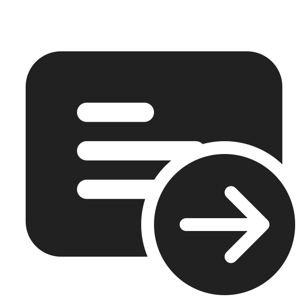 Ic Fluent Slide Arrow Right 24 Filled