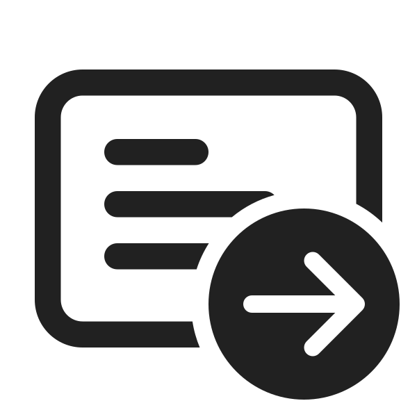 Ic Fluent Slide Arrow Right 24 Regular