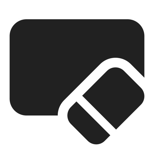Ic Fluent Slide Eraser 16 Filled
