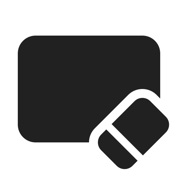 Ic Fluent Slide Eraser 20 Filled