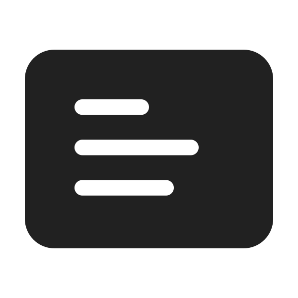 Ic Fluent Slide Text 48 Filled