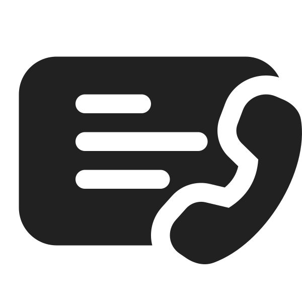 Ic Fluent Slide Text Call 16 Filled