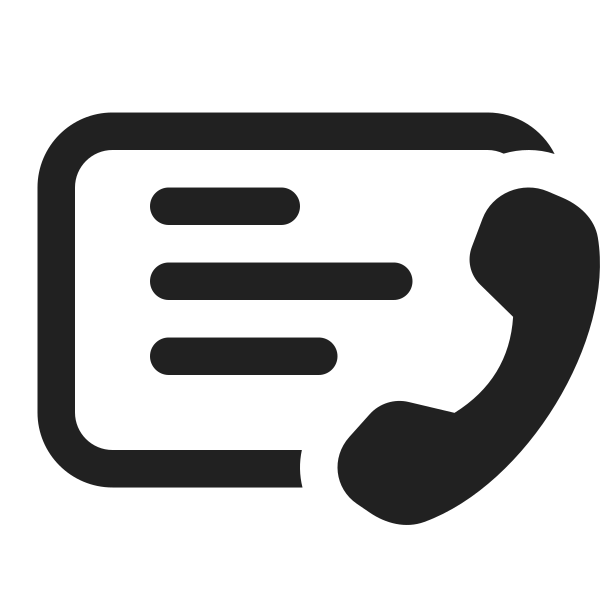 Ic Fluent Slide Text Call 16 Regular