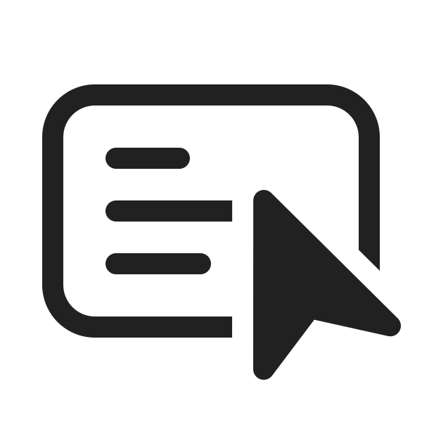 Ic Fluent Slide Text Cursor 20 Regular