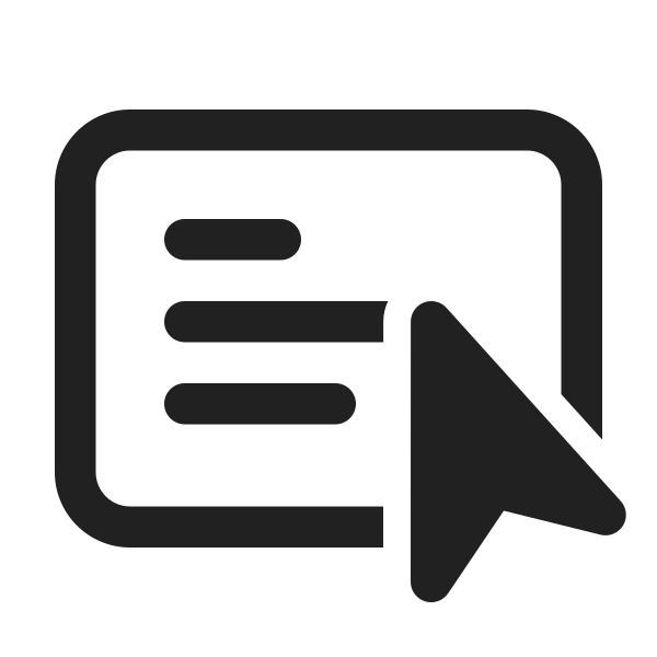 Ic Fluent Slide Text Cursor 24 Regular
