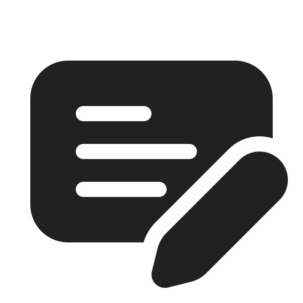 Ic Fluent Slide Text Edit 20 Filled