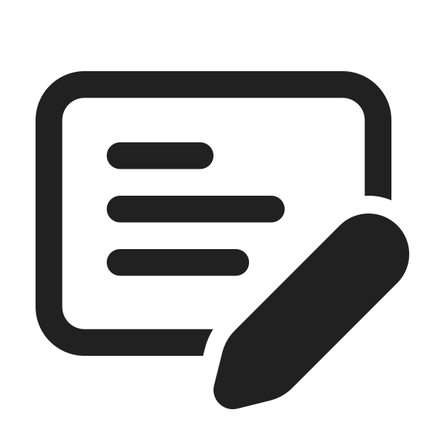 Ic Fluent Slide Text Edit 24 Regular