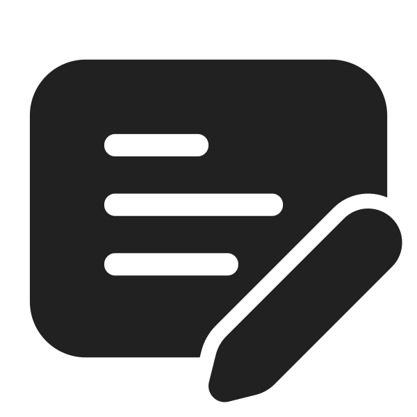 Ic Fluent Slide Text Edit 28 Filled