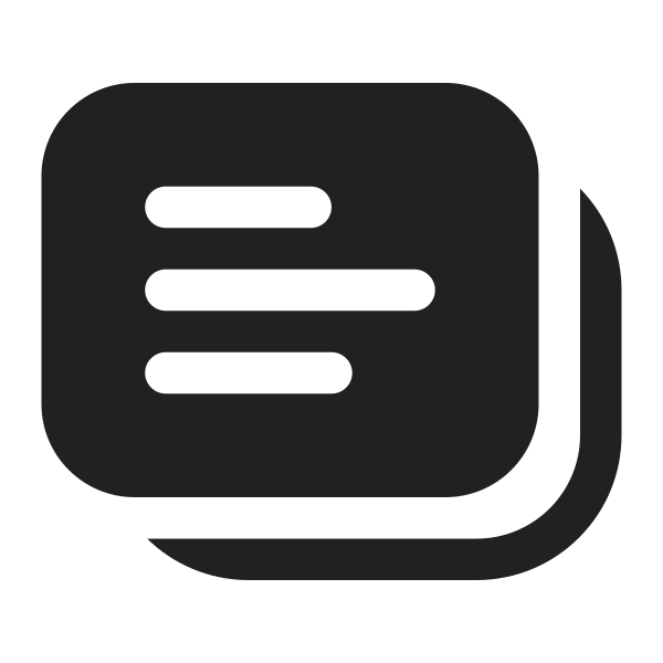 Ic Fluent Slide Text Multiple 32 Filled