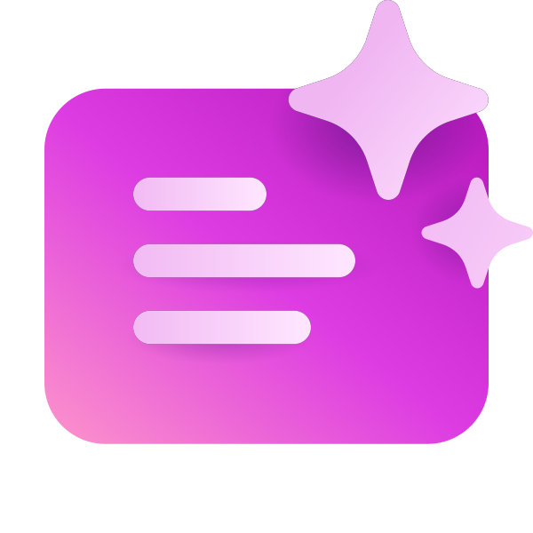 Ic Fluent Slide Text Sparkle 24 Color